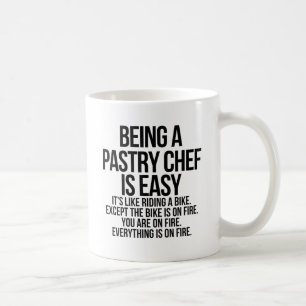 Pastry chef coffee mug
