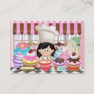 Pastry Chef / Cupcake / Catering Business Card - S