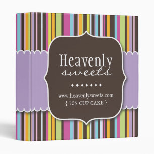 Pastry Chef   Cupcake Portfolio Binder