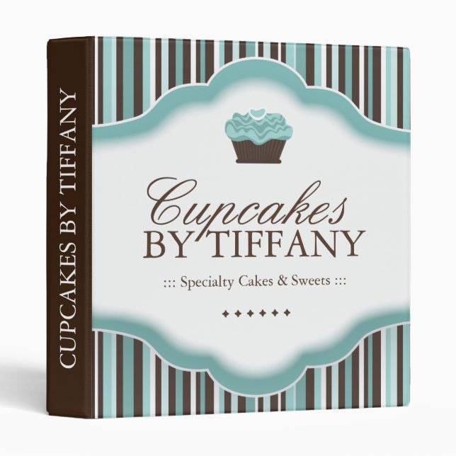 Pastry Chef Portfolio Binder (Front/Spine)