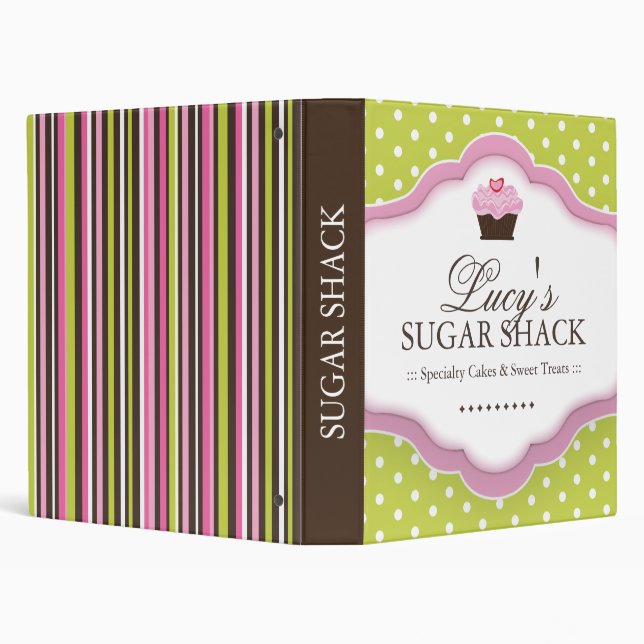 Pastry Chef Portfolio Binder (Background)