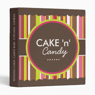 Pastry Chef Portfolio Binder