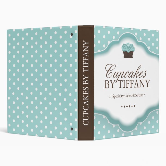 Pastry Chef Portfolio Binder (Background)