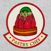 Pastry Chef Strawberry Cupcake Cute Professional