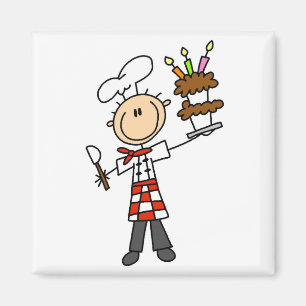 Pastry Chef Tshirts and Gifts Magnet