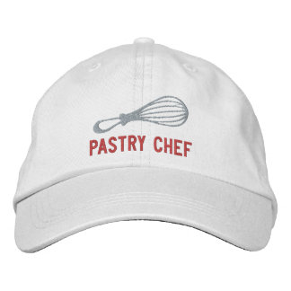 Pastry Chef Whisk Embroidered Cap