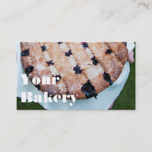 Pastry Dessert Baking Business Marketing Card