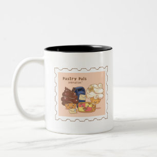 Pastry Pals Two-Tone Coffee Mug