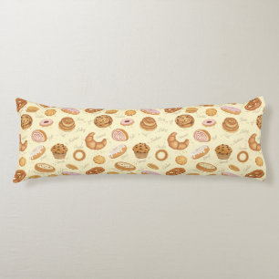 Pastry Pattern Body Pillow