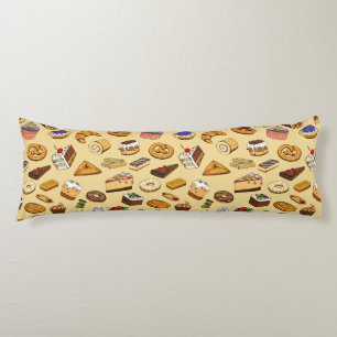 Pastry Pattern Body Pillow