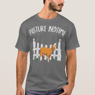 Pasture Bedtime Funny Cute Goat Pyjamas PJ T T-Shirt