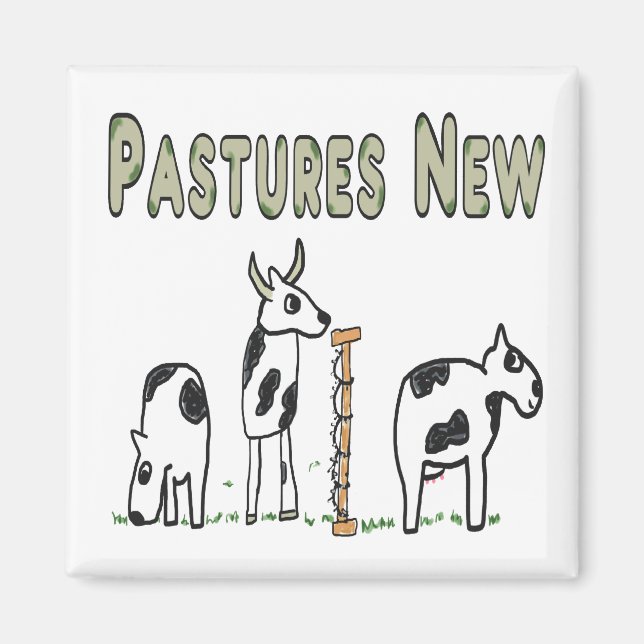 Pastures New Magnet (Front)