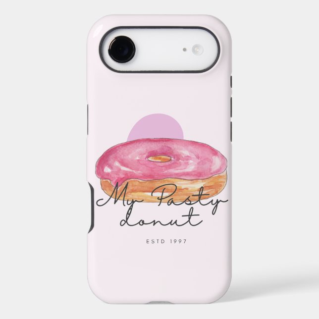Pasty donut phone case  (Back)