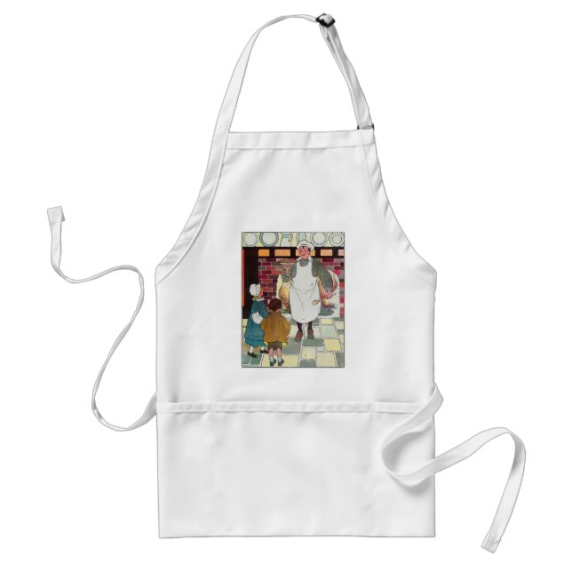 Pat-a-cake, pat-a-cake, Baker's man Standard Apron (Front)