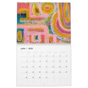 Pat Blanche Art 2025 Calendar