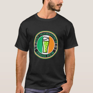 Pat Mccrotchs Irish Pub Green Beer St Patricks T-Shirt