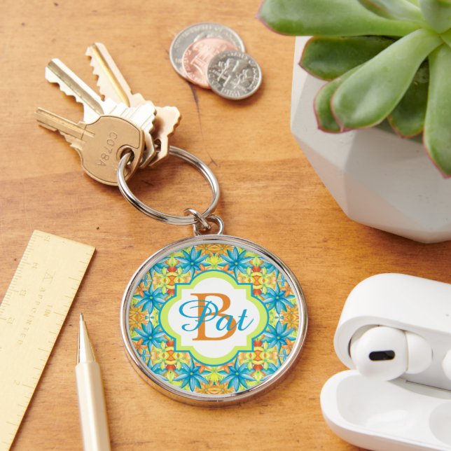 Pat Mosaic Keychain (Desk)
