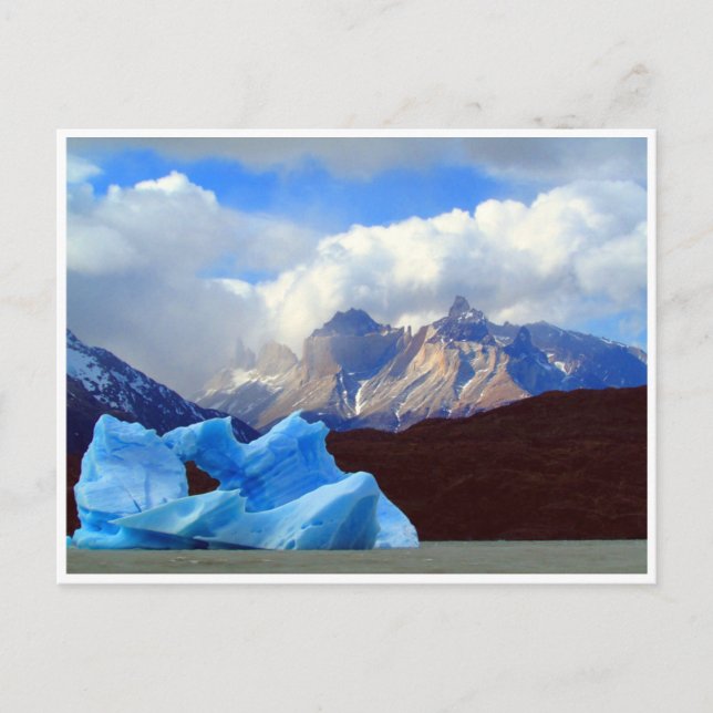 patagonia blue iceberg postcard (Front)