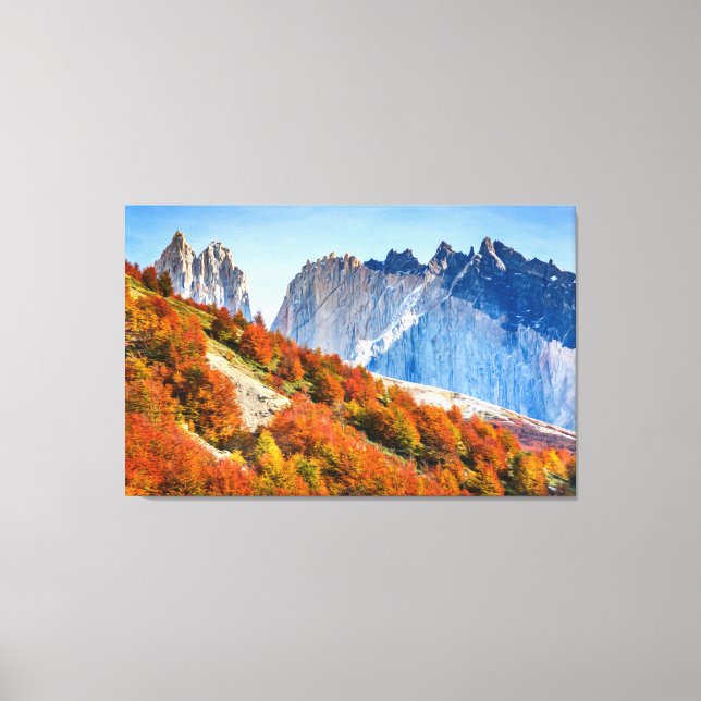 Patagonia Canvas Print (Front)