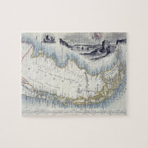 Patagonia, from a Series of World Maps published b Jigsaw Puzzle