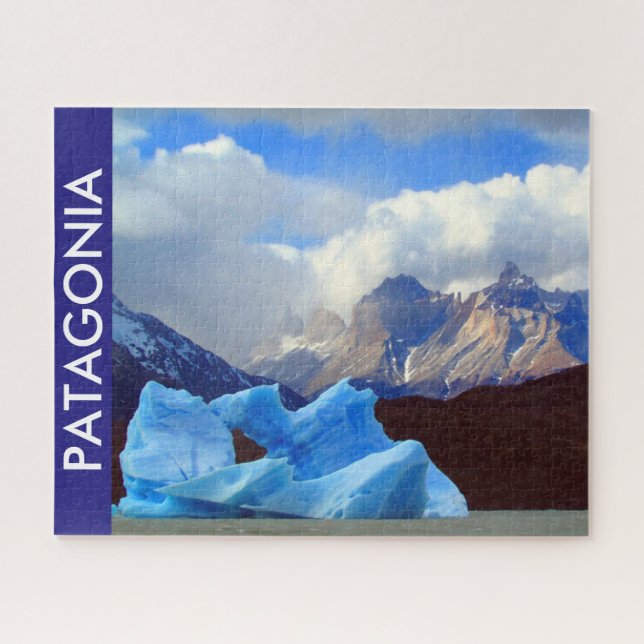 patagonia icebreg jigsaw puzzle (Horizontal)