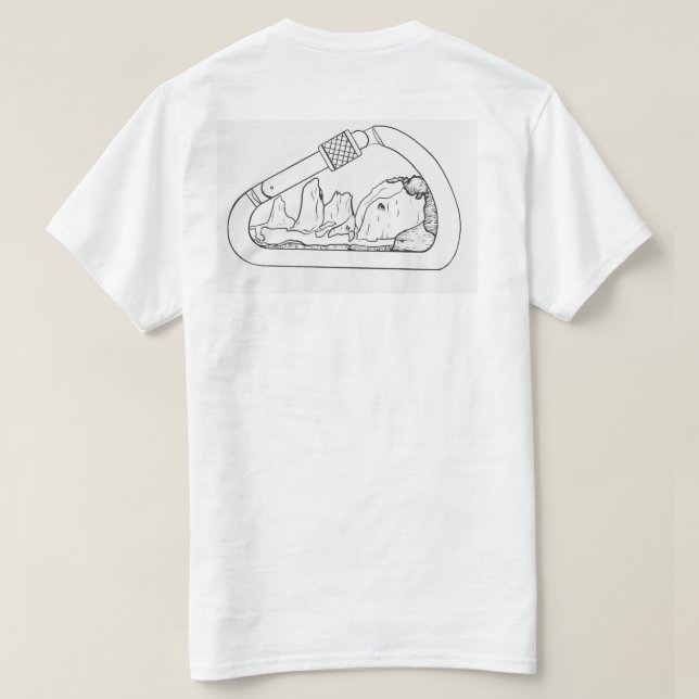 Patagonia Mountains T-Shirt (Design Back)