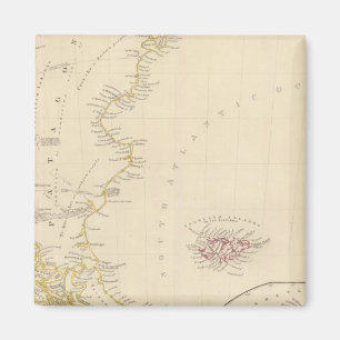 Patagonia, S Shetlands, S Orkneys Magnet