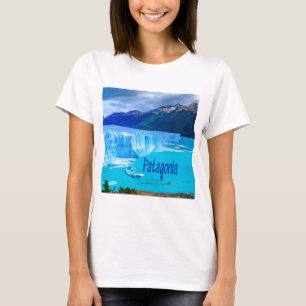 Patagonia South America Glacier and Mountains T-Shirt