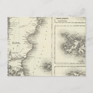 Patagonia South Orkney Falkland Islands Postcard