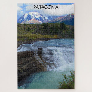 patagonia waterfall jigsaw puzzle