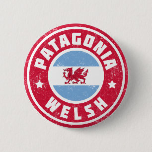 Patagonia Welsh Flag 2 Inch Round Button