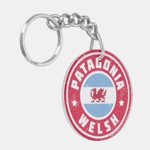 Patagonia Welsh Flag Keychain