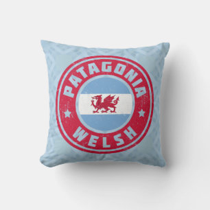 Patagonia Welsh Flag Throw Pillow