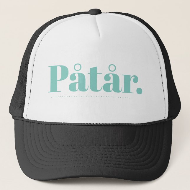 Påtår Trucker Hat (Front)