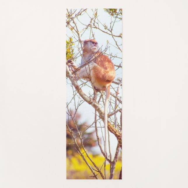Patas is Up a Tree Yoga Mat (Front)