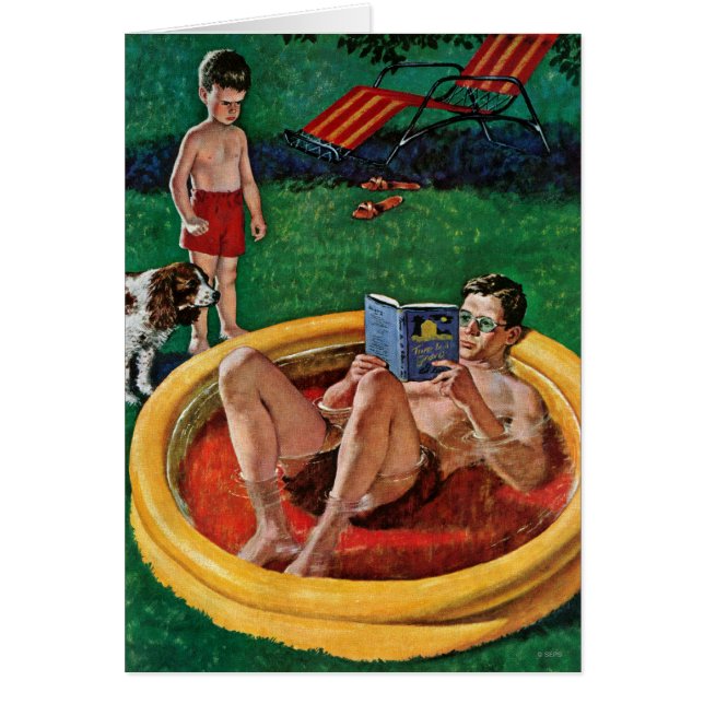 Patauger la piscine (Devant)