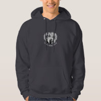 Patch Dark Grey Hoodie