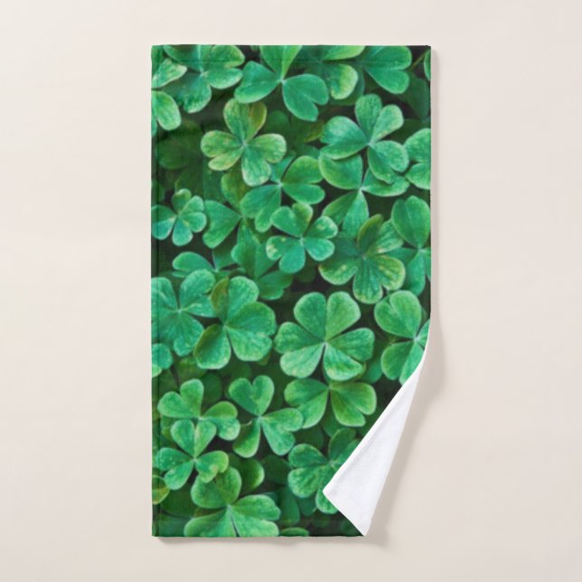 Patch de fermeture de la Saint-Patrick (Serviette à main)