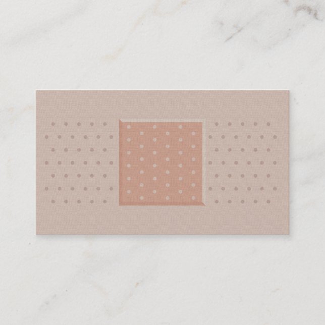 Patch de plâtre de pansement Médicale - Carte de v (Devant)