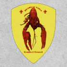 Patch de poisson-crevette