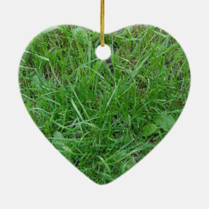 Patch of Grass Ceramic Ornament