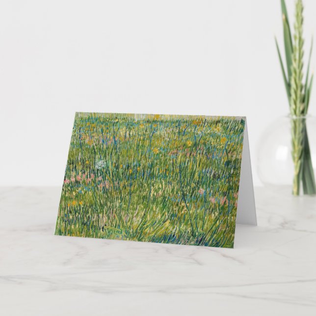 Patch of Grass | Vincent van Gogh Card (Front)