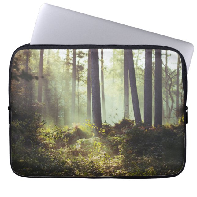 Patch of Underbrush in the Forest Laptop Sleeve (Front)