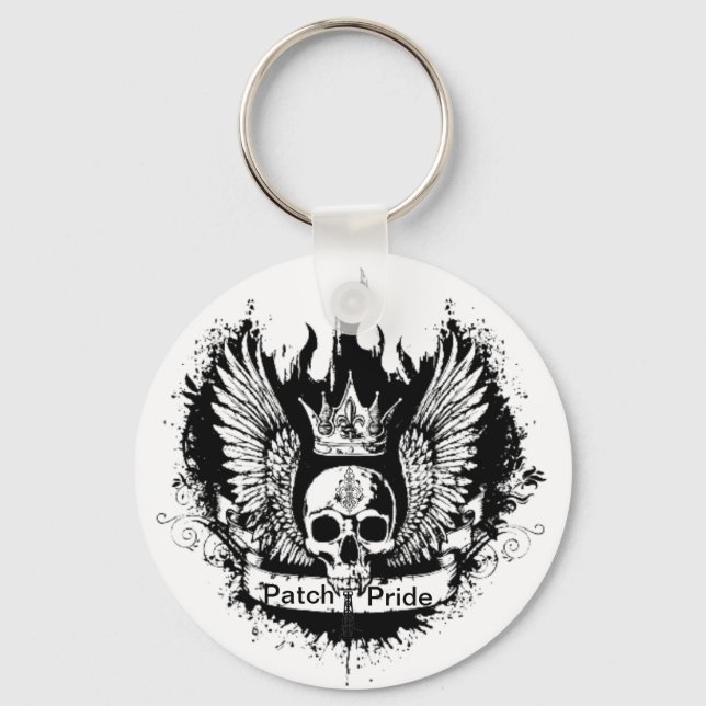 Patch Pride Keychain (Front)