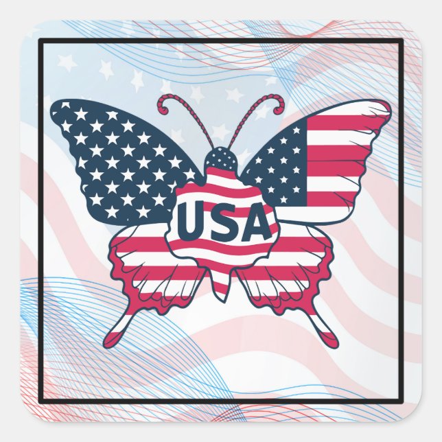 Patch Square Sticker (Front)