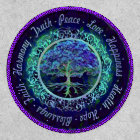 Patch violet Arbre de vie