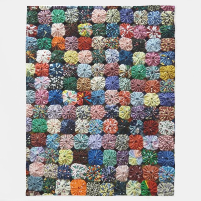 PATCH WORK QUILT (Simulé) Couvertures en polaire (Devant)