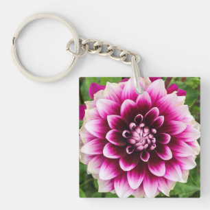 Patches Dahlia Keychain