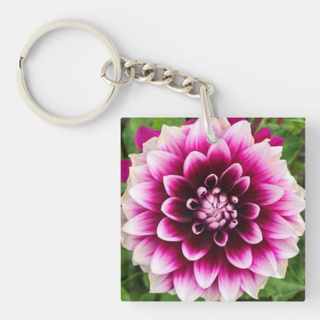 Patches Dahlia Keychain (Front)