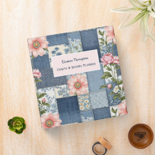 Patchwork Art, Craft or Sewing Creative Crafting Binder